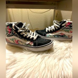 Vans tropical accent.